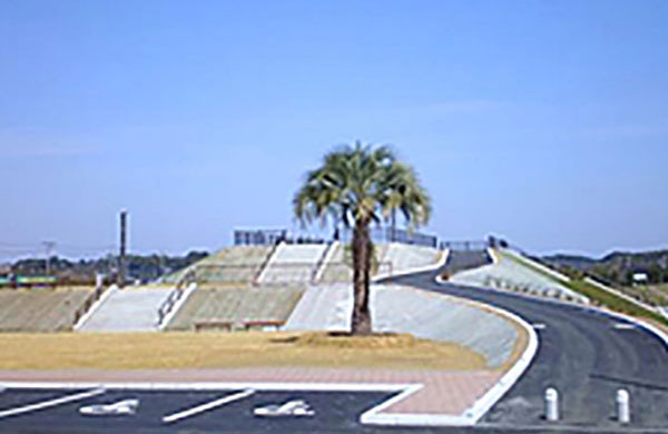 Embankment material for evacuation site (City of Ibaraki, Takamatsu area)